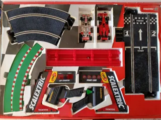 Scalextric C3 F-1 Circuito con Cuenta Vueltas