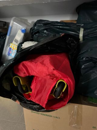 Cuna de viaje Bebedue roja