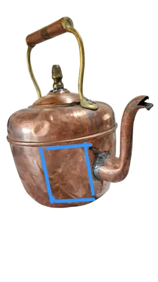 Tetera Antigua de Cobre