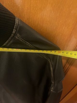 Chaqueta Cuero Zara Talla S