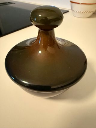 Set Ciotoline e Vasetti Ceramica Arancione Marrone