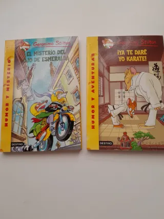 Libros infantiles de Geronimo Stilton.