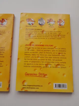 Libros infantiles de Geronimo Stilton.