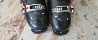 Botas de esquí Salomon negras y rojas 26.5