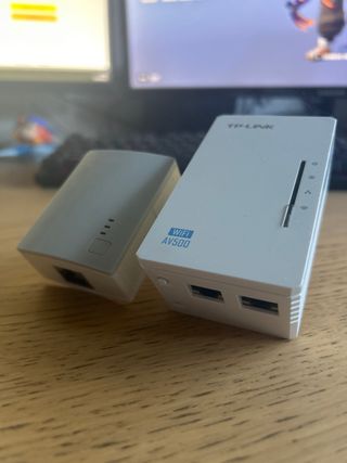 PLC TP-Link 4220 + Cable Ethernet