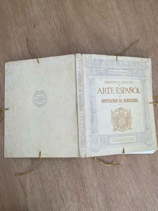 Cuaderno Láminas Arte Español Diputación Barcelona