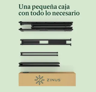 Somier/Estructura Cama 90x200cm Negro