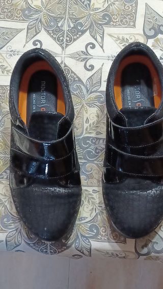 Zapatos ortopedia mujer negros