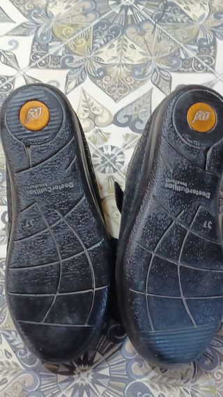 Zapatos ortopedia mujer negros