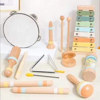 Set Instrumentos Musicales Madera