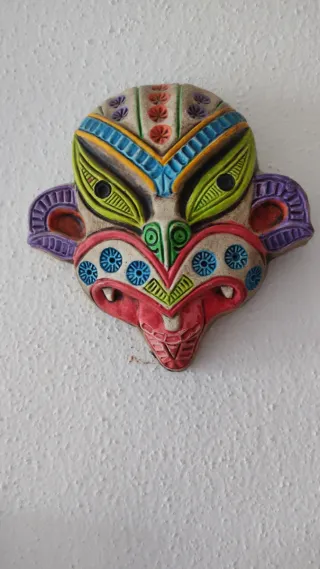 Máscara Decorativa Tribal