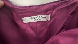 Vestido fiesta morado