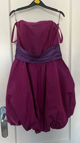 Vestido fiesta morado