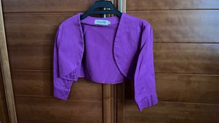 Vestido fiesta morado