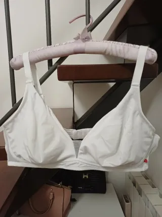 Reggiseno senza ferretto bianco