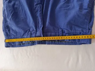 Pantalón hombre azul con puntitos