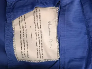 Pantalón hombre azul con puntitos
