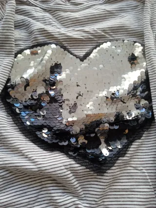 Lote 9 camisetas niña manga larga