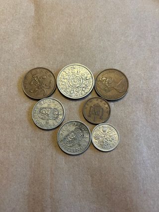 Lote monedas Reino Unido