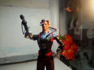 Muñeco Acción Robot Cíborg