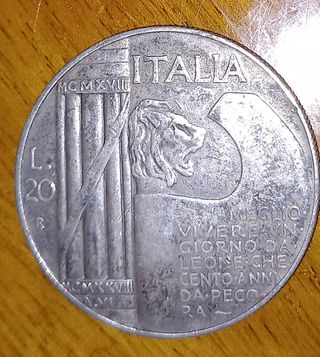 Moneta Vittorio Emanuele III RE