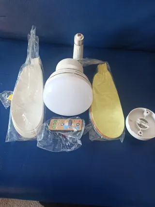 Ventilatore da soffitto Beper con luce LED