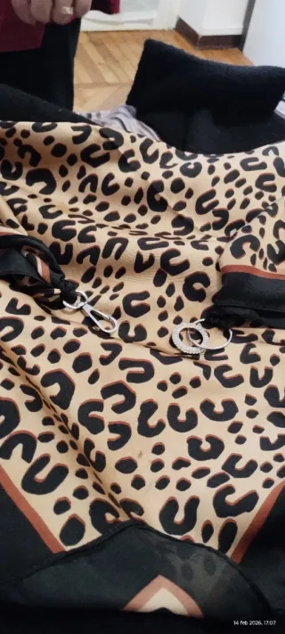 Pashmina artigianale animalier