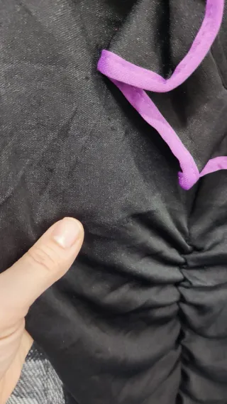 Disfraz Bruja Morado y Negro