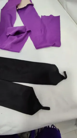 Disfraz Bruja Morado y Negro