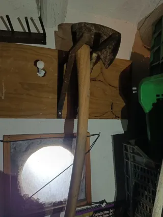 Lote herramientas agrícolas antiguas