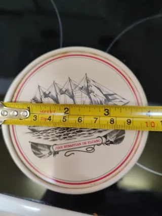 Posavasos metálicos Juan Sebastián de Elcano