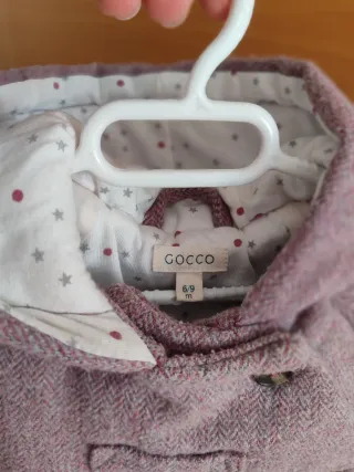 2 Chaquetas Gocco Bebé Talla 6/9 meses ,