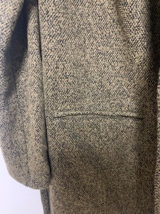 Chaqueta jaspeada hombre gris