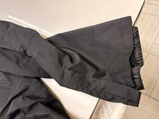 Pantalón de esquí niño con tirantes -negro