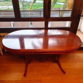 Mesa de Comedor Extensible de Madera