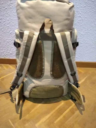 Mochila 90+10L Gran Capacidad Beige