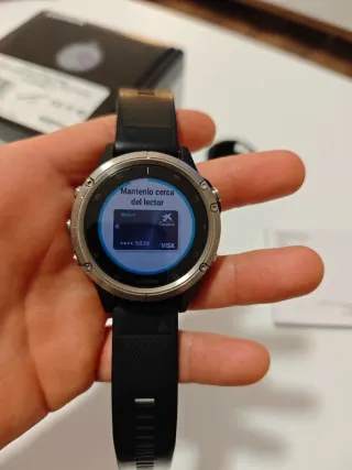 Garmin Fenix 5 Plus Plata