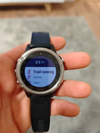 Garmin Fenix 5 Plus Plata