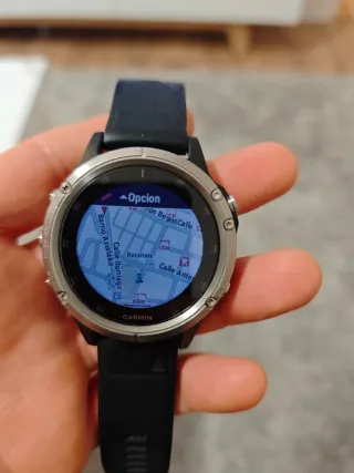 Garmin Fenix 5 Plus Plata