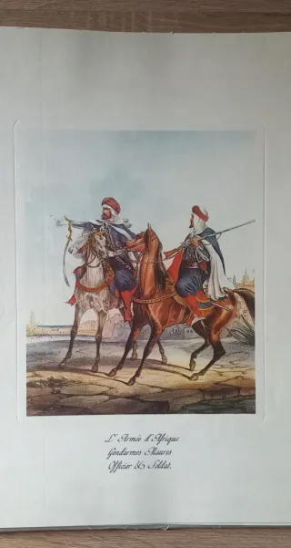 Reproducciones Grabados Antiguos Militares