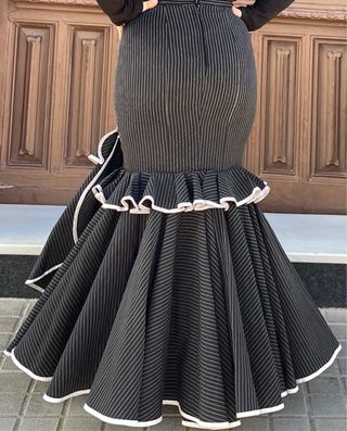 Falda campera Flamenca Gitana Talla 40-42