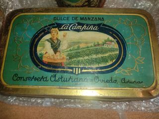 ANTIGUAS LATAS DE MANTEQUILLA ASTURIAS