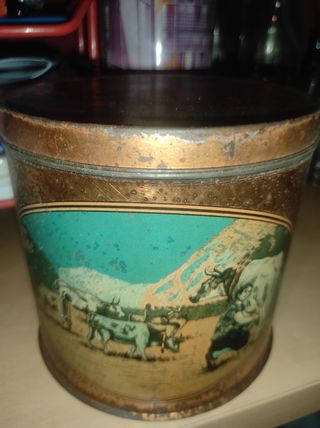 ANTIGUAS LATAS DE MANTEQUILLA ASTURIAS