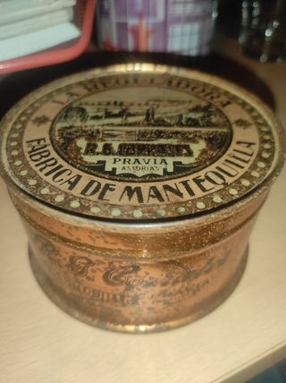 ANTIGUAS LATAS DE MANTEQUILLA ASTURIAS