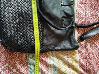 Bolso Piel Negra Vera Pelle