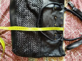 Bolso Piel Negra Vera Pelle