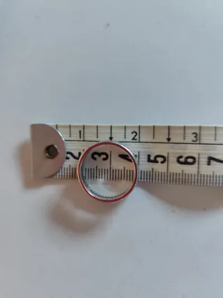 Anillo de plata con circonitas