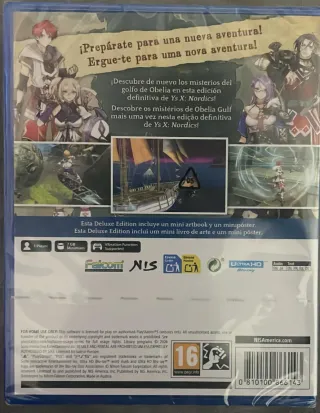 Juego Ys X: Nordics PS5 Deluxe Edition