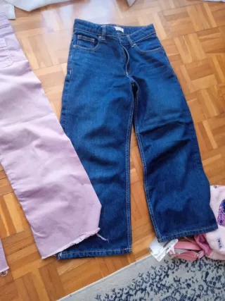 Lote 2 Pantalones Vaqueros Niña