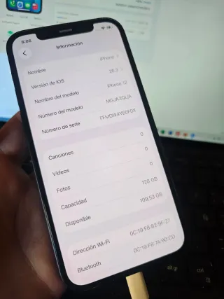 iPhone 12 128GB Negro